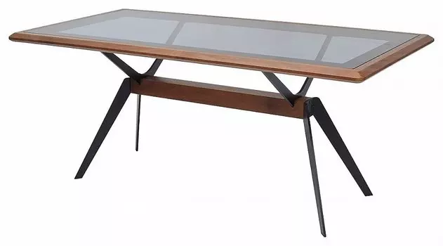 Стол LINKOR SDT-605 WALNUT/ BLACK
