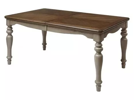 Стол LT T18331 OAK #K558/ MILKY GREY #G48