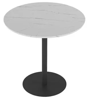 Стол обеденный Калифорния Дейл Белый мрамор