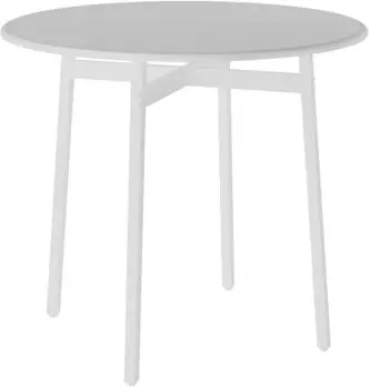 Стол обеденный Калифорния Медисон белый/белый