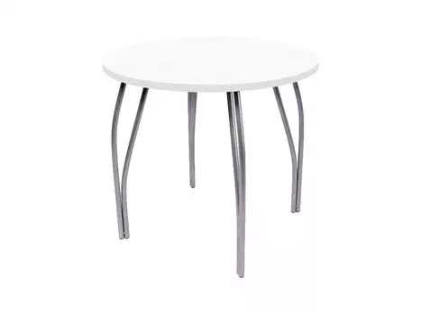 Стол обеденный круглый LС (ОС-11) Белое дерево