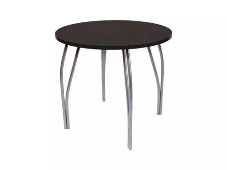 Стол обеденный круглый LС (ОС-11) Черное дерево