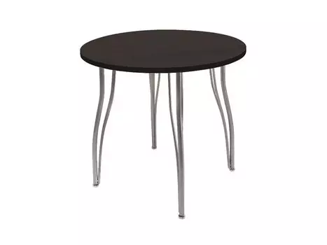 Стол обеденный круглый LС (ОС-12) Черное дерево