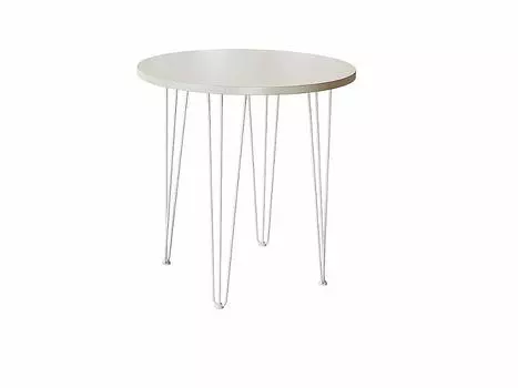 Стол обеденный круглый TLC-1.2 Cashmere In 2S/W Белый 732*750*750