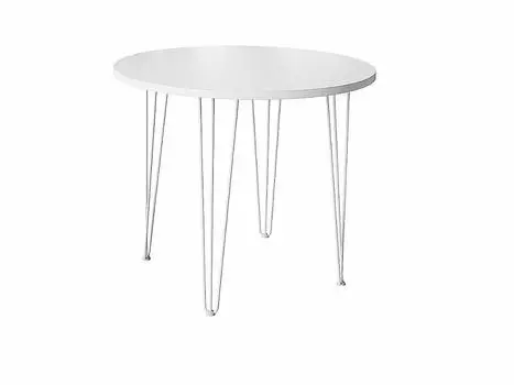 Стол обеденный круглый TLC-1.2 White In 2S/W Белый 732*900*900