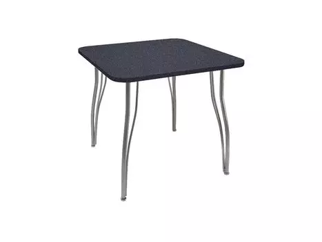 Стол обеденный квадратный LС (ОС-12) Черный камень