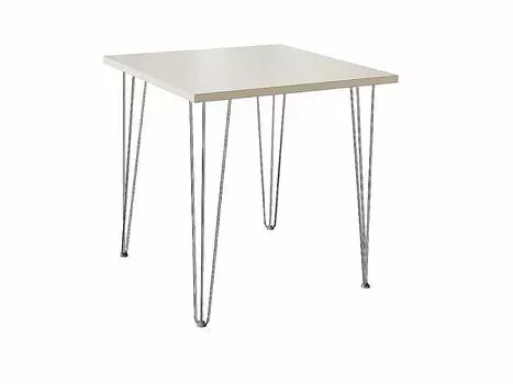 Стол обеденный квадратный TLC-1.2 Cashmere In 2S/C Хром 732*750*750