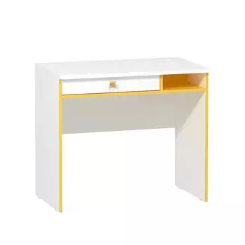 Стол письменный Альфа 12.41 Солнечный Свет Белый