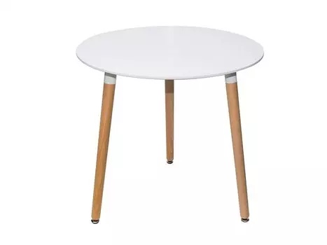 Стол Пиза круглый Белый