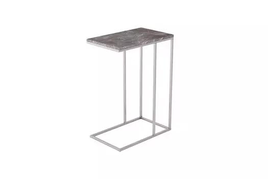 Стол придиванный Агами (серый мрамор)