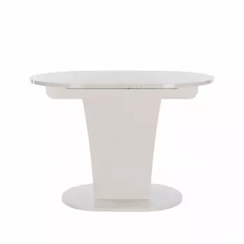 Стол раздвижной Leset Флер 1100(1420)*800*750 Бежевый глянец