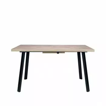 Стол раздвижной Leset Хаген 2Р 1400(1800)*800*750 металл Черный/Дуб