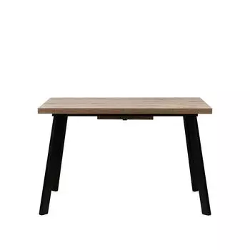 Стол раздвижной Leset Ковен 120 Черный/Дуб Велингтон