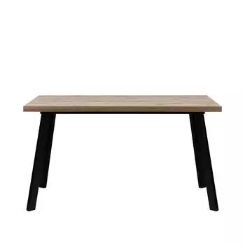 Стол раздвижной Leset Ковен 140 Черный/Дуб Велингтон