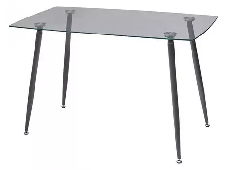 Стол RONDO 120 дымчатый