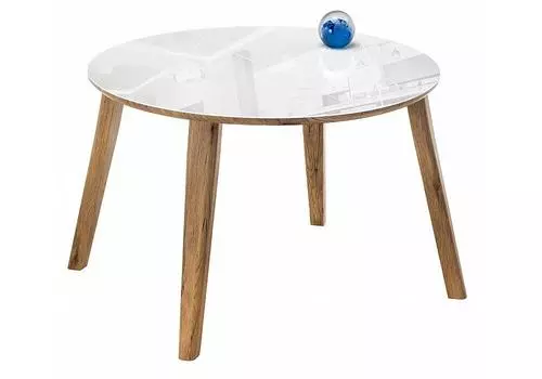 Стол Семвэлл дуб монтана/белый