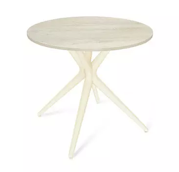 Стол Sheffilton SHT-TU30/80 ЛДСП бежевый/дуб беленый