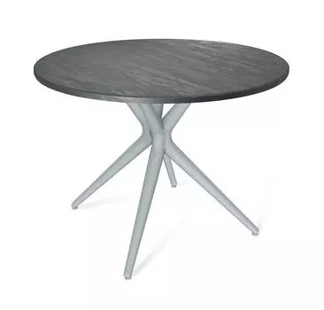 Стол Sheffilton SHT-TU30/90 МДФ серый/каменный уголь