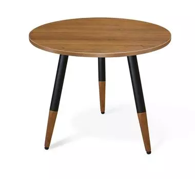 Стол SHT-TU12/80 ЛДСП чёрный/тёмный орех/орех