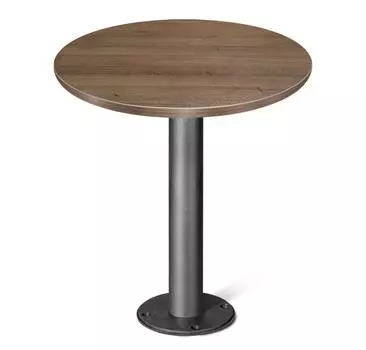 Стол SHT-TU13/TT 60 ЛДСП чёрный муар/орех тьеполо