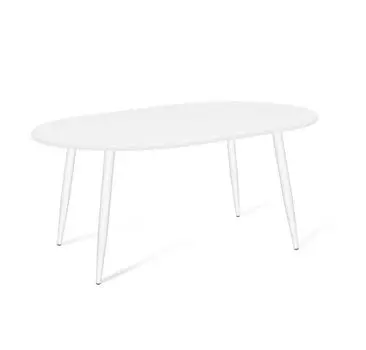 Стол SHT-TU14/120-80 МДФ белый муар/белая шагрень