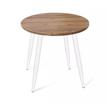 Стол SHT-TU14/70 МДФ белый муар/орех светлый