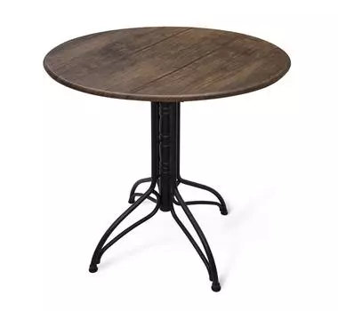 Стол SHT-TU25/80 МДФ чёрный муар/палисандр