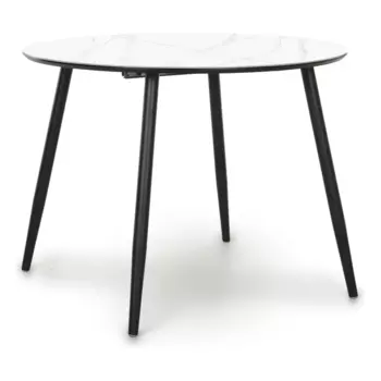 Стол СТЕНЛИ белый мрамор 1000/1400х750х1000