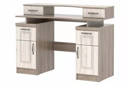 Стол туалетный Соната СТЛ.272.13 Дуб сонома трюфель/Белый