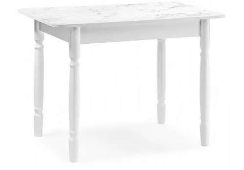 Стол Зедонг сабия / белые точёнки