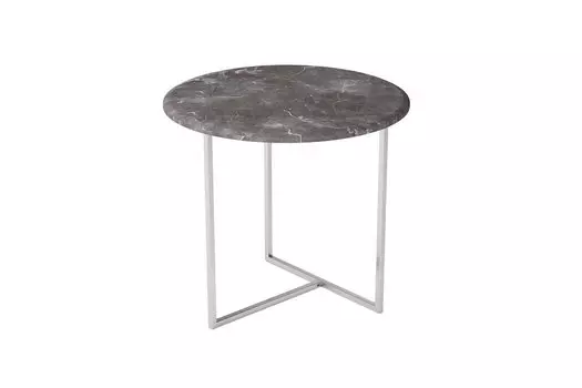 Стол журнальный Альбано (серый мрамор)