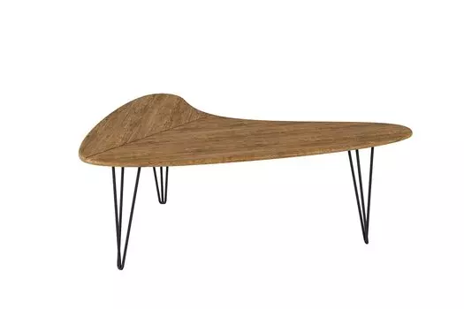 Стол журнальный Бумеранг (дуб американский)