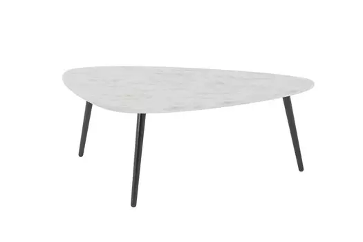 Стол журнальный Эланд (белый бетон)