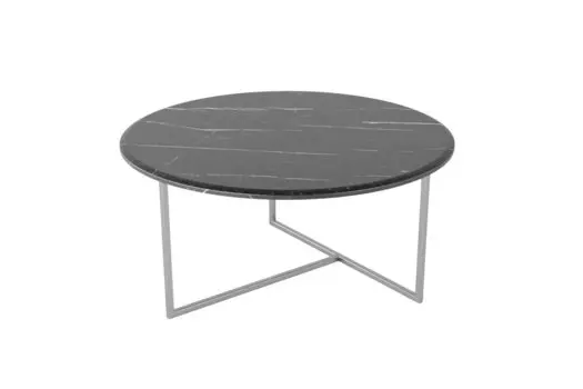 Стол журнальный Маджоре (черный мрамор)