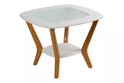 Стол журнальный Мельбурн (белый)