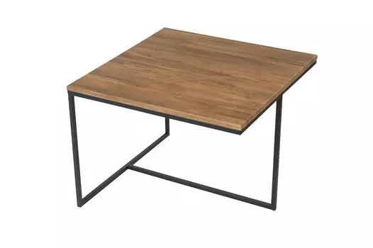 Стол журнальный Симпл квадро (дуб американский)