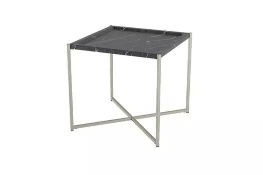 Стол журнальный Стефан (черный мрамор)