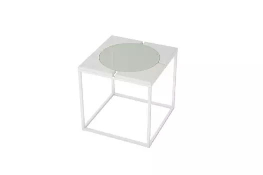 Стол журнальный Трейн белый