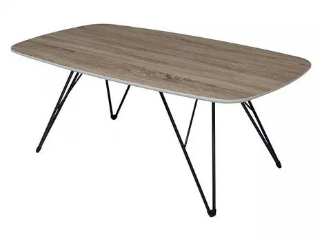 Стол журнальный WOOD83 #4 дуб серо-коричневый винтажный