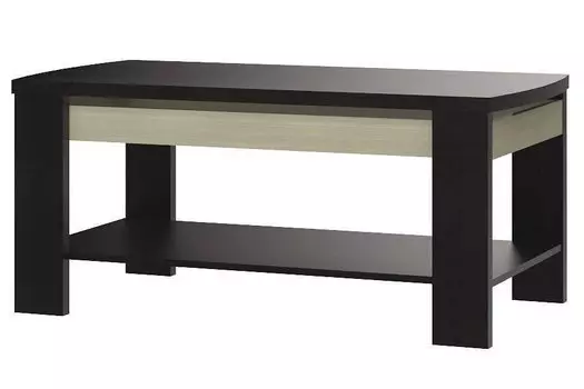 Стол журнальный Ксено СТЛ.078.09 Ясень глянец/Дуб ферарра