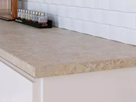 Столешница прямая Коралл полуматовая