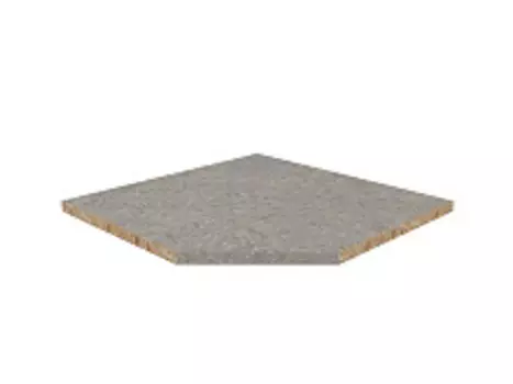 Столешница угловая Терезина глянцевая