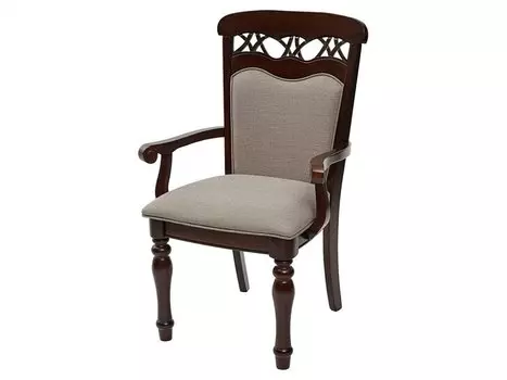 Стул AC с подлокотниками MONA AC3595AC RUSTIC CHERRY / ткань PG 901