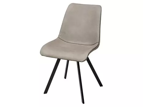 Стул ANYA PU089-03 серо-бежевый, экокожа