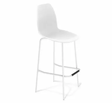 Стул барный SHT-ST29/S29 белый/белый муар