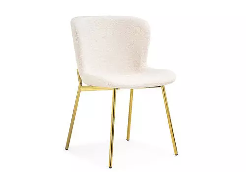 Стул Basket beige/gold