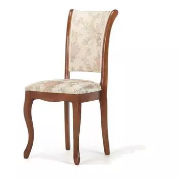 Стул Белла 02.01(С6 тон 313) Игуанна серебро