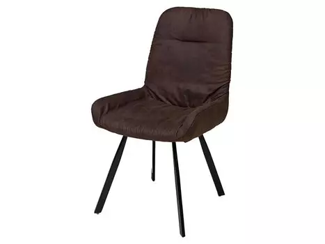 Стул BISON PK-03 коричневый, ткань микрофибра