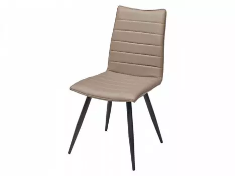 Стул BLOOM SP200 серо-коричневый экокожа