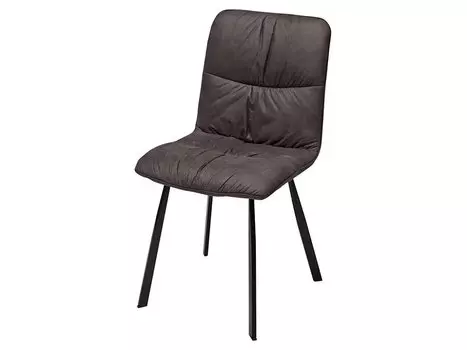 Стул BUFFALO темно-серый винтажный, микрофибра PK-04